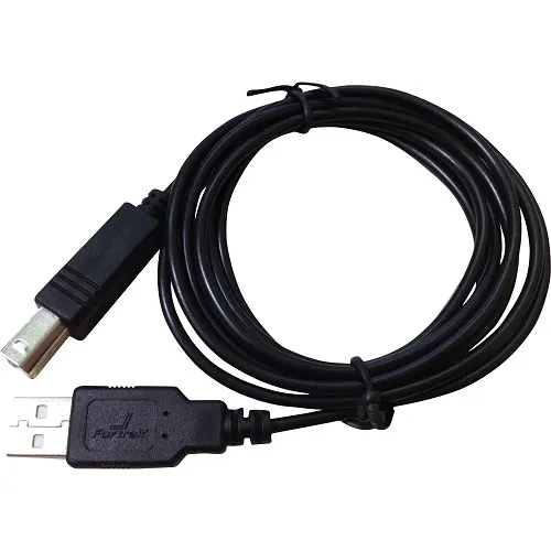 Cabo USB impressora 2.0 A macho x B macho 1,8m c/ filtro.