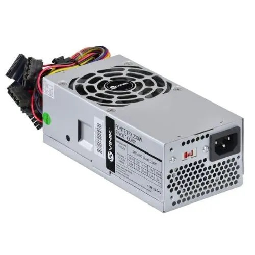 Fonte 230W Vinik VTF230 - Formato TFX Slim - Bivolt manual.