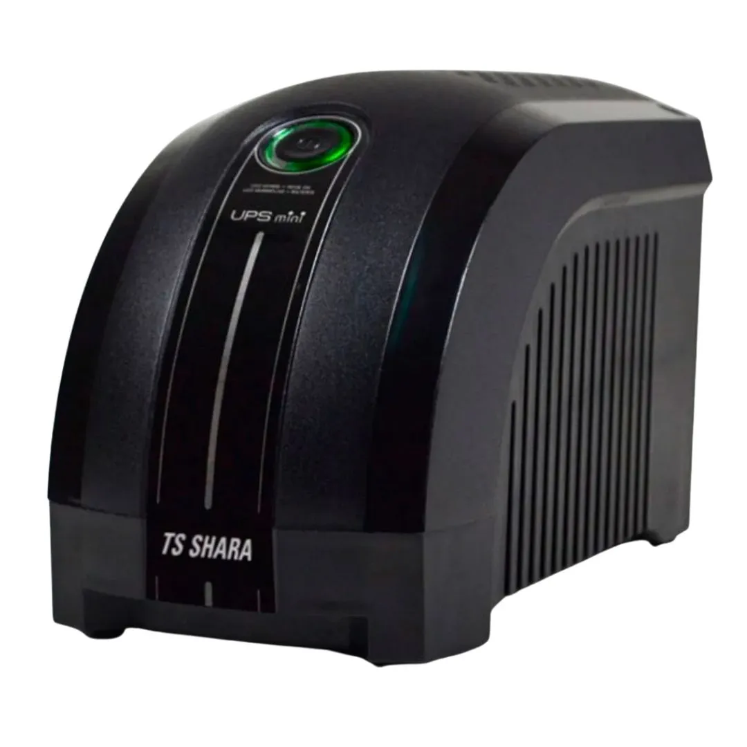 Nobreak UPS Mini 600VA Bivolt Preto 4003 - TS Shara