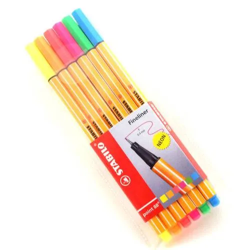 STABILO POINT NEON ESTOJO C/06 UND - 88/6-1