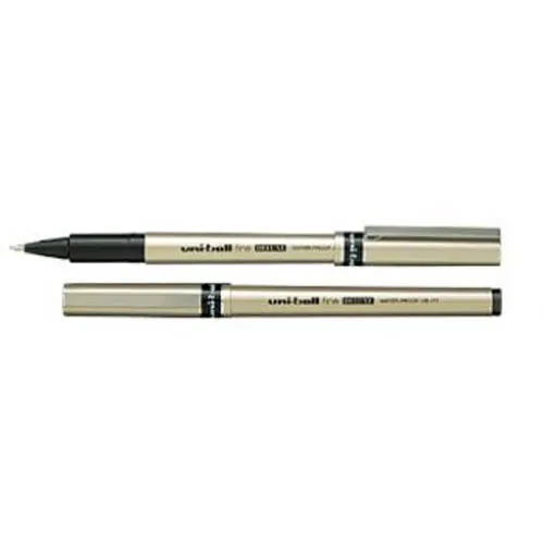 Caneta Rollerball Fine Deluxe UB-177 0.7 Preta Uni-ball