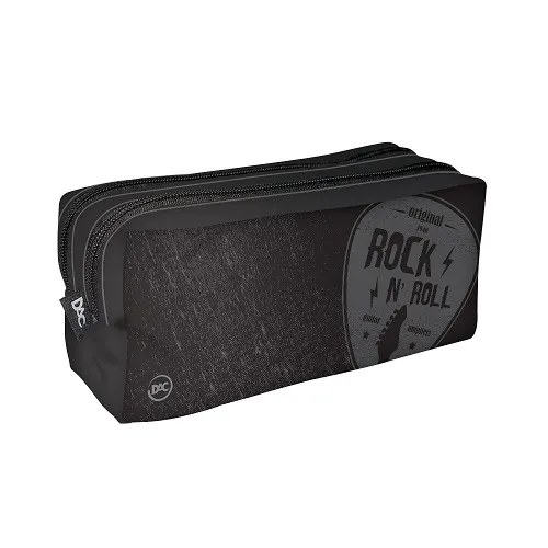 ESTOJO DUPLO ZIPER ROCK - DAC