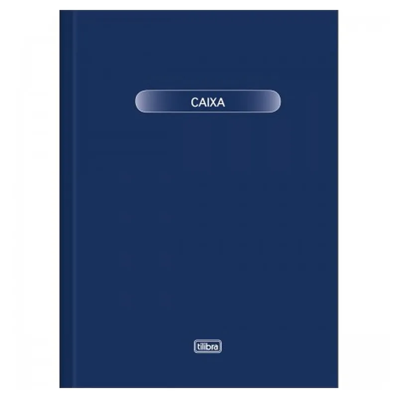 LIVRO CAIXA CAPA DURA GRANDE 100FLS - TILIBRA