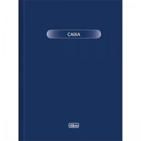 LIVRO CAIXA CAPA DURA PEQUENO 100 FOLHAS - TILIBRA