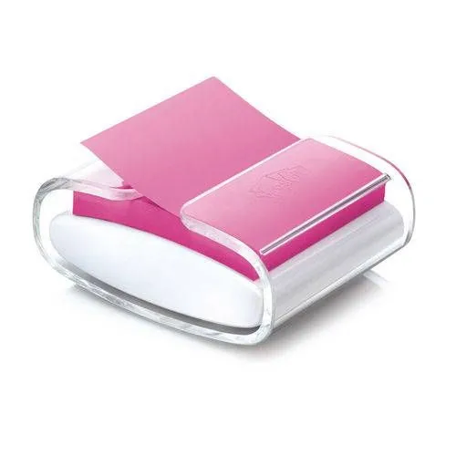 Post It Pop-up Dispenser branco + 1 Bloco 90folhas 3M