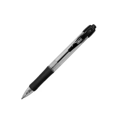 CANETA ESFEROGRÁFICA RETRÁTIL 1.0MM EASY GRIP PRETA