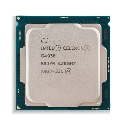 Processador Intel Celeron G4930 3.20GHz Cache 2MB LGA 1151 8º Geração (O&M, sem caixa e cooler).