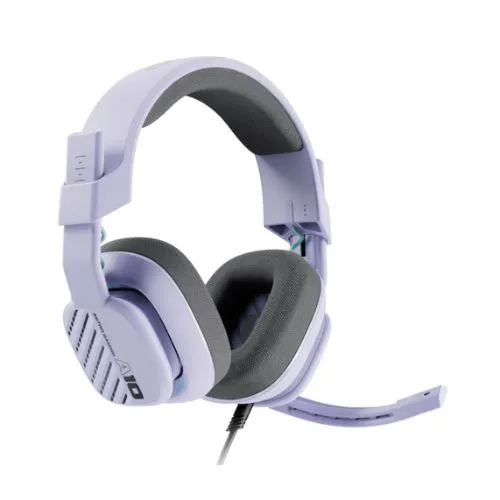 Headset Gamer Logitech G Astro A10, drivers 40mm, XBOX, PS5 e PC, Lilás - 939-002077.