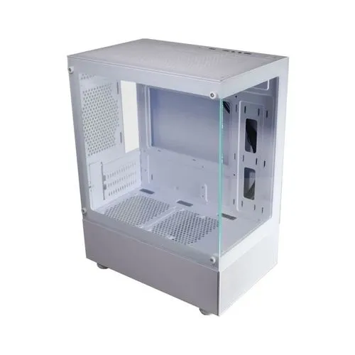 Gabinete Gamer K-Mex Medusa CG-W1TW Branco - CGW1TWRH002CB0X