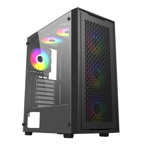 Gabinete Gamer BG-050 X Frame Preto - Bluecase