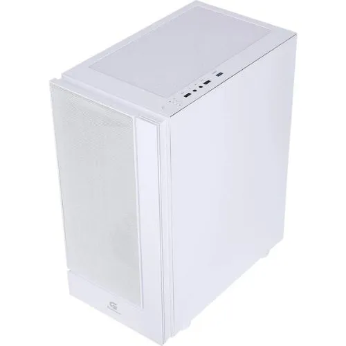 Gabinete Gamer Fortrek Cruiser, lateral em acrílico, 3 coolers ARGB, branco - 80257