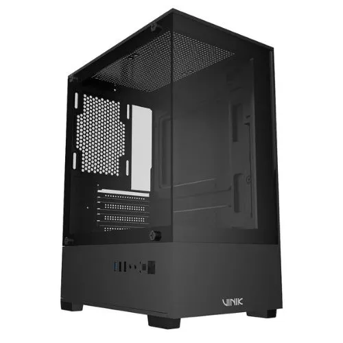 Gabinete Gamer Vinik G-shield Aquario, Vidro Temperado - GGGSVBKV2.