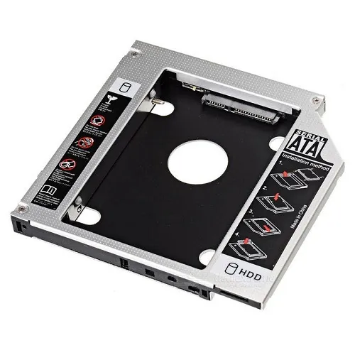 Case Adaptador Universal 9.5mm - (Segundo Hd/Ssd Sata No Notebook - Caddy)