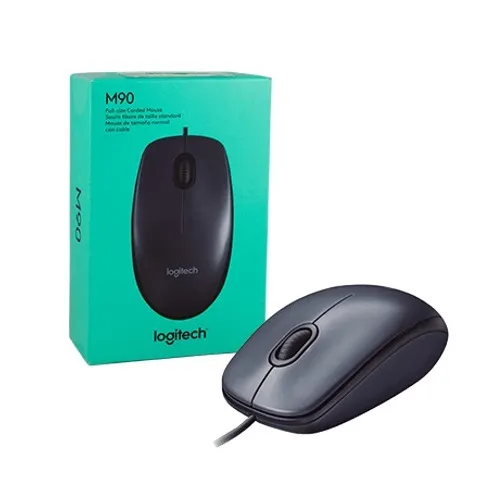 Mouse Logitech M90 Preto 1000DPI - 910-004053