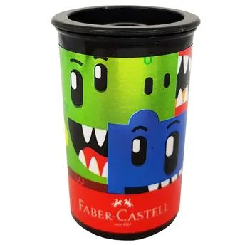 Apontador Faber Castell C/Deposito Monster Puzzle