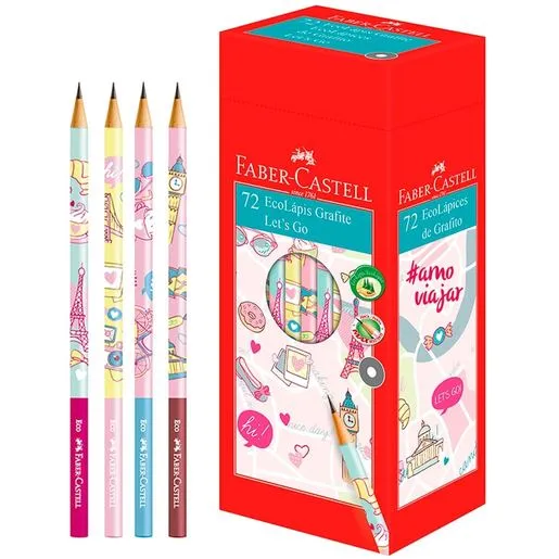 Lapis Faber Castell Grafite Lets Go (unitário)