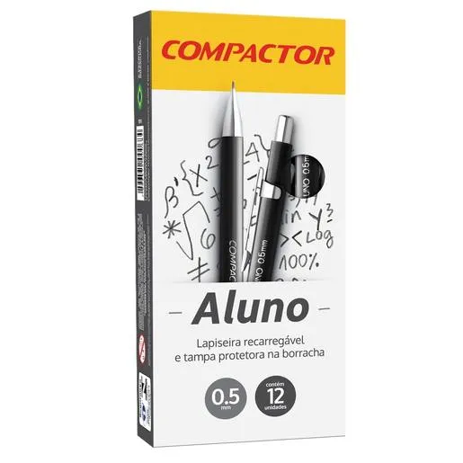 Lapiseira Compactor Aluno Grafite 0,5mm (unidade)