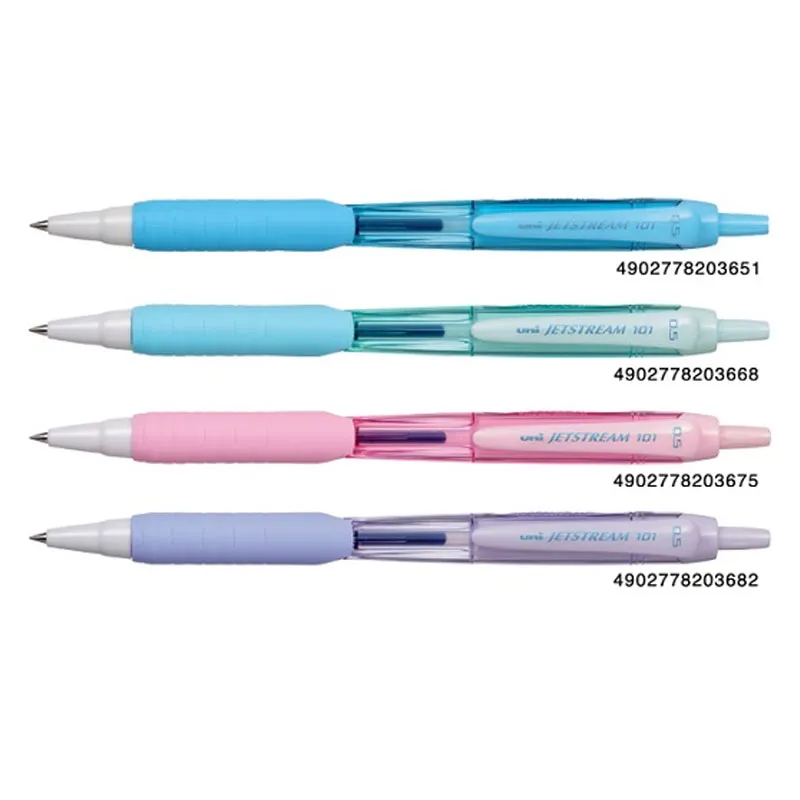 CANETA RETRÁTIL JETSTREAM UNI-BALL CORES SORTIDAS