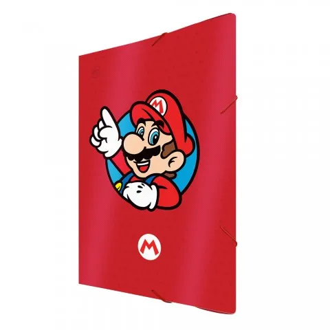 PASTA ABA ELÁSTICA OFÍCIO SEM LOMBO SUPER MARIO