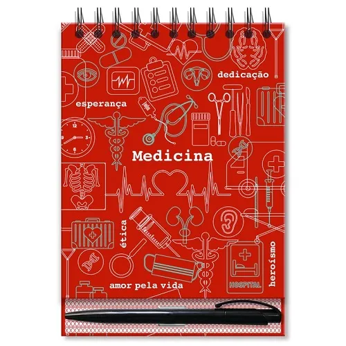 Bloco office Medicina - Fina Ideia