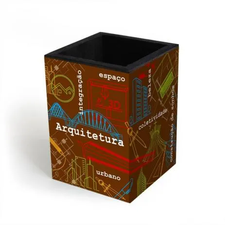 Porta-lapis Arquitetura - Fina Ideia