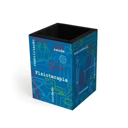 Porta-lapis Fisioterapia - Fina Ideia