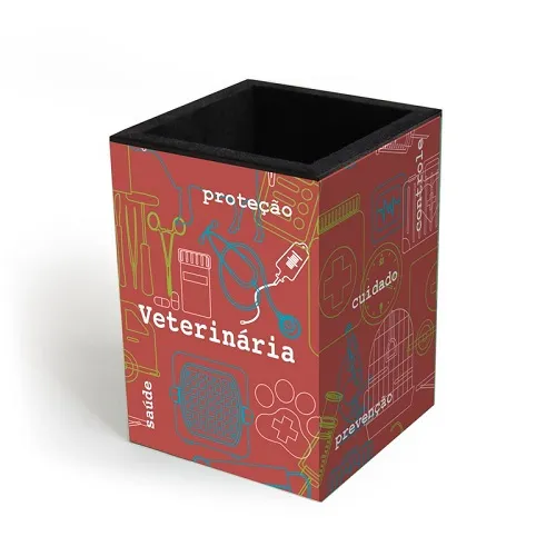 Porta-lapis Veterinaria - Fina Ideia