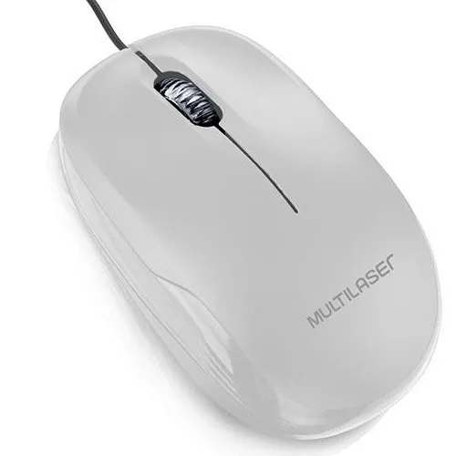 Mouse Box Óptico Multi, Usb, Branco, Mo294.