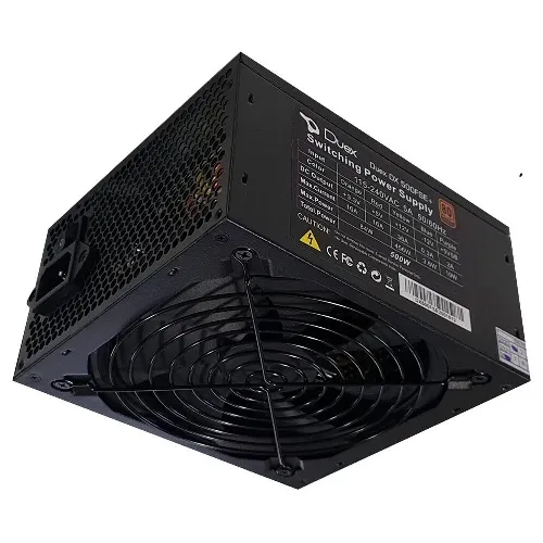 Fonte Duex DX 500W 80 Plus Bronze Bivolt Preto - DX 500FSE+