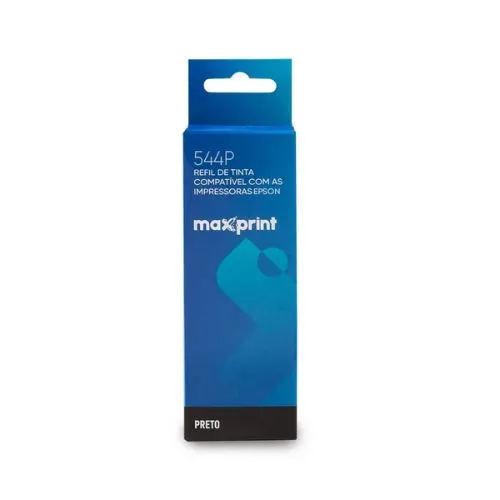Refil de tinta Maxprint 544P Preto  T544120