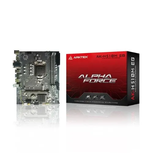 Placa mãe Intel Arktek H510m LGA 1200, 10ª e 11ª geração - AK-H510MC E.