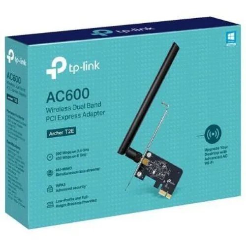 Placa PCI Express  Tp-link Wireless Dual Band Ac600 Archer T2E.