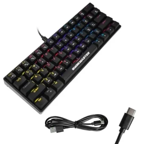 Teclado Gamer Mecânico Spectrafury Black Kbl8 RGB