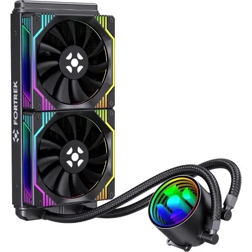 Water Cooler Fortrek Breezy 240mm Fan Duplo Preto