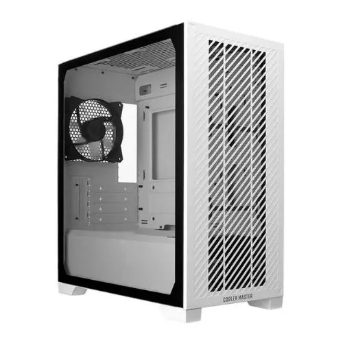 Gabinete Gamer Cooler Master Elite 301 White Lite, Mini-Tower, Lateral de Vidro - E301L-WGNN-S00.