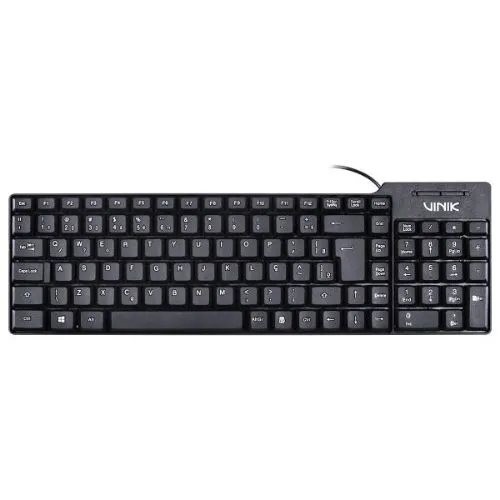 Teclado Vinik Compacto USB Dynamic, ABNT2 - 28432