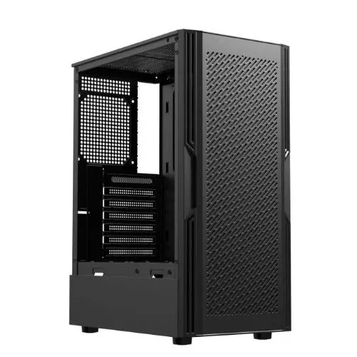 Gabinete Bluecase Gamer BG-063 KHALI, Mid Tower, Preto, 4 fans raimbow.