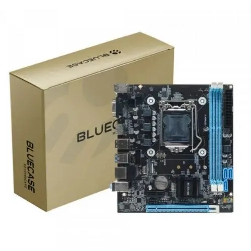 Placa Mãe ITX 1150 4ª Geração Bluecase Bmbh81-G3Hgu-Itx Ddr3 16Gb M2/Nvme Hdmi / Vga, Lan 1000 Mb.